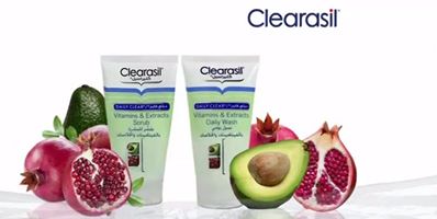 3 minutes every day to wash your face with Clearasil Vitamins & Extracts will help you maintain the clear skin you always wanted!
تحتاجون إلى ثلاث دقائق فقط لتغسلوا وجهكم بكليراسيل بالفيتامينات والخلاصات لتبقوا بشرتكم نظيفة